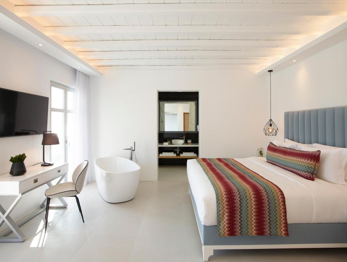 Hotel Epic Blue Mykonos Houlakia  Exterior foto